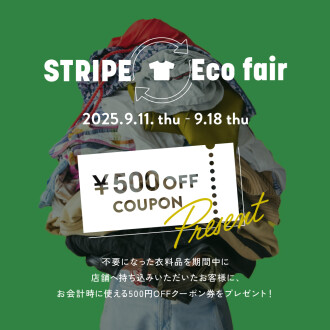STRIPE Eco Fair👗🎶