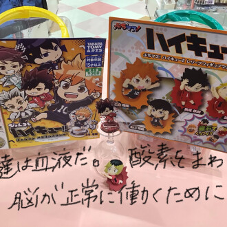 ハイキュー！ガチャ入荷しました！