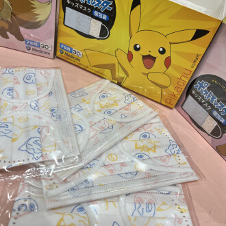 ポケモンキッズマスク入荷✨